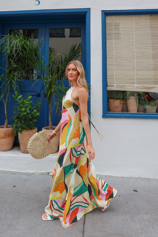 Abito lungo Reading Auras