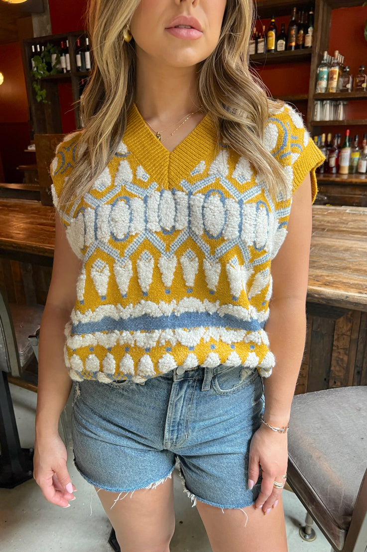 Gilet in maglia Daisy Jones