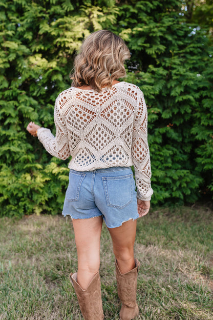 Top all'uncinetto Riverwalk