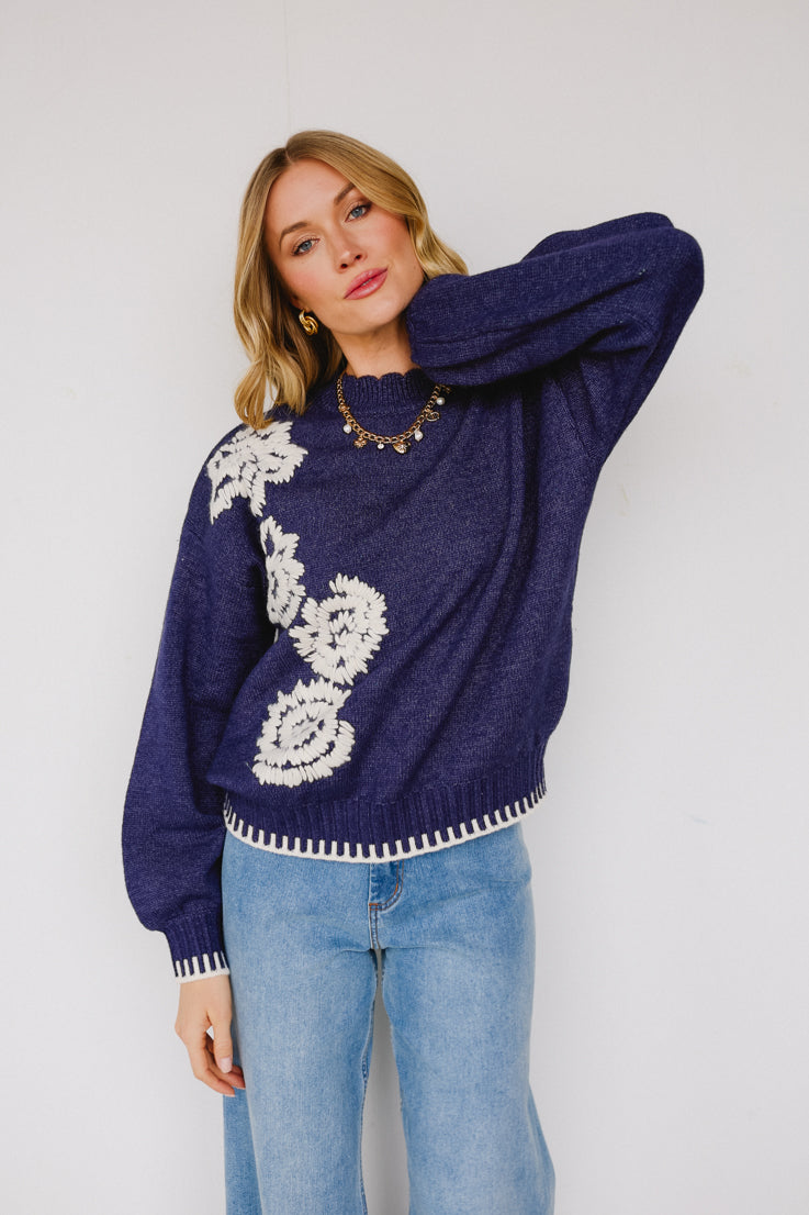 Maglione con idea astratta