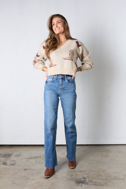 Maglione fatto per camminare