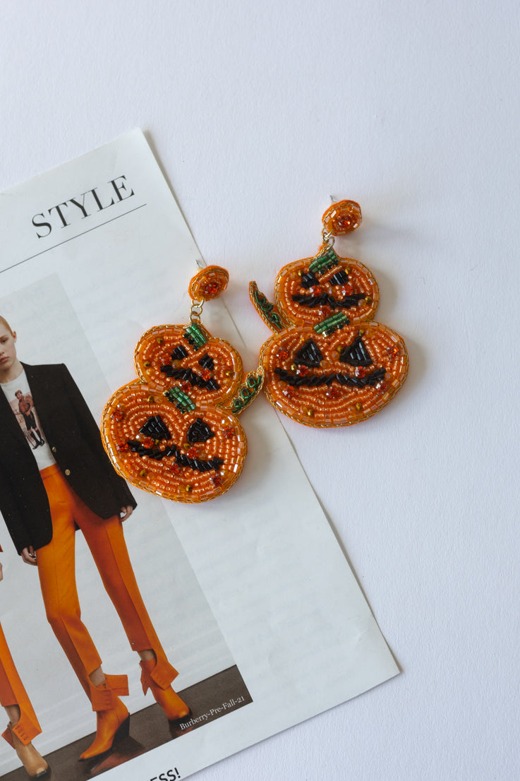 Orecchini Jack O' Lantern