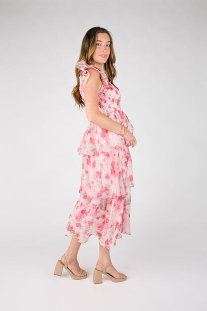 Abito Champagne e Rose