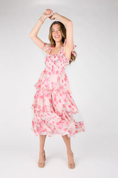 Abito Champagne e Rose