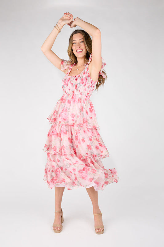 Abito Champagne e Rose