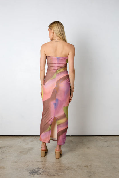 Abito con illusione ottica