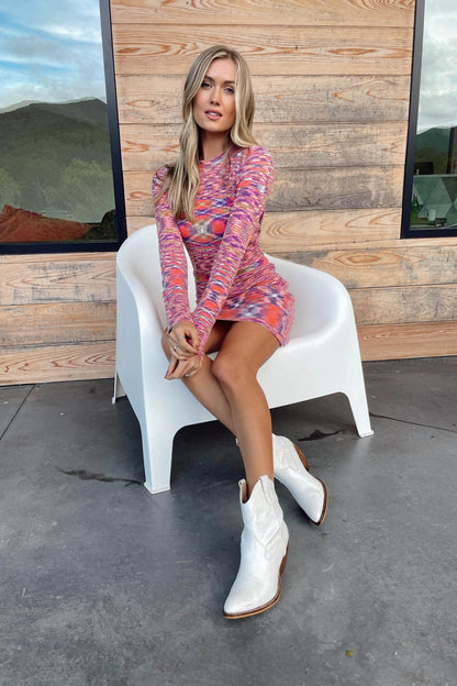 Abito con luci al neon