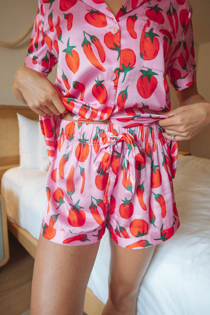 Pantaloncini del pigiama che suonano bene