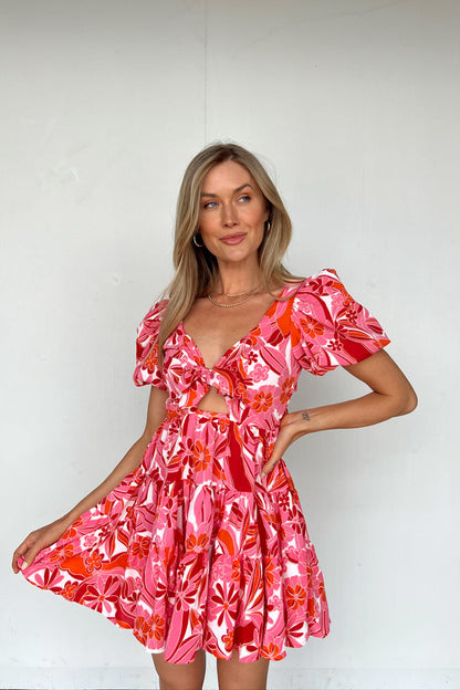 Mini abito Peace Out