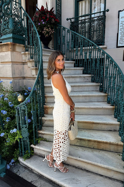 Abito Petali Pressati