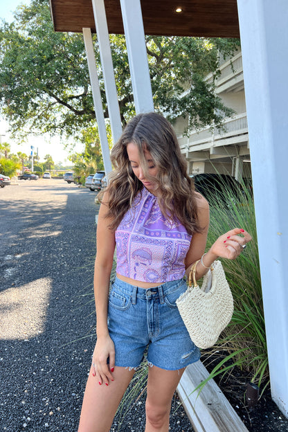 Top con spalline sottili Valencia