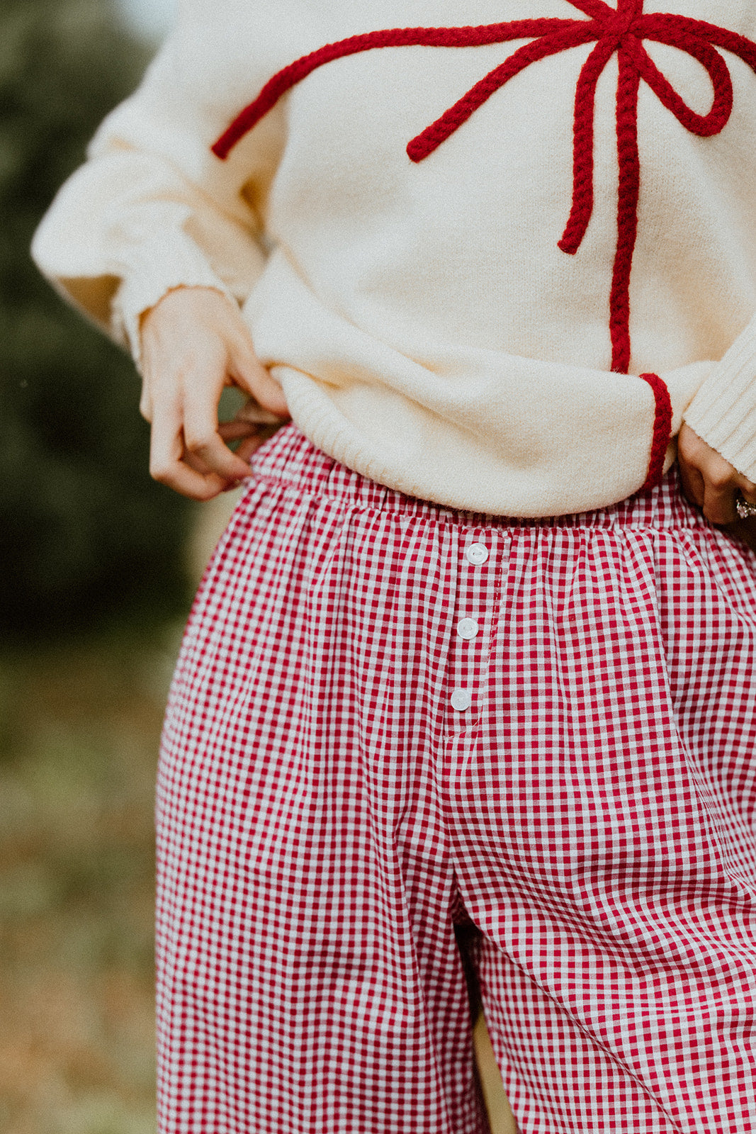 Pantaloni da salotto controllati