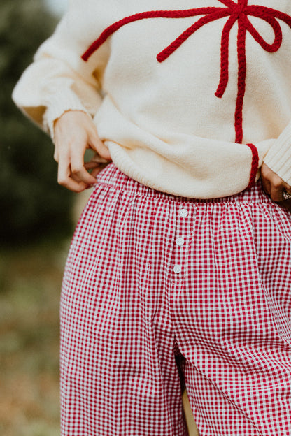 Pantaloni da salotto controllati