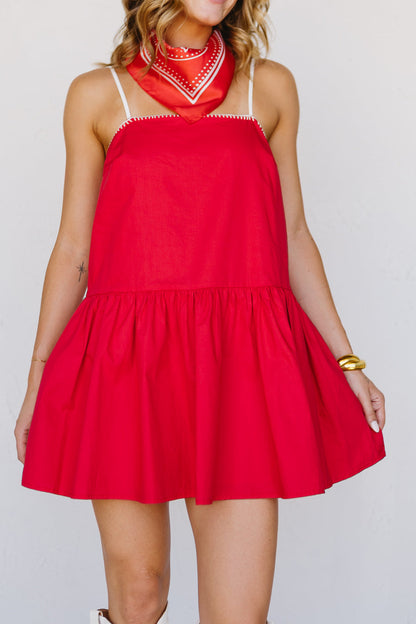 Vestito pronto per il calcio d'inizio