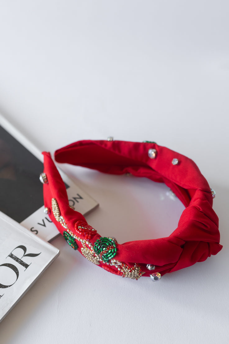 Fascia per capelli con ornamenti appesi