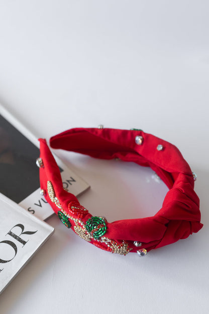 Fascia per capelli con ornamenti appesi