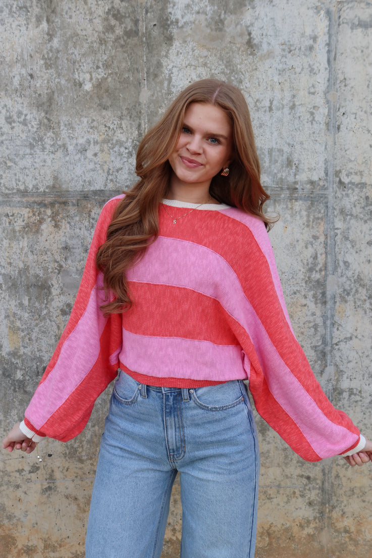 Top con esplosione di colori