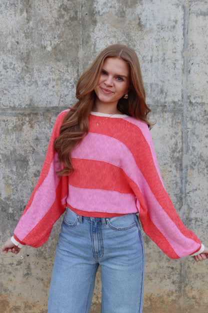 Top con esplosione di colori