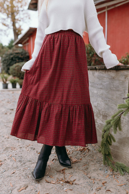 Gonna lunga per auguri di stagione