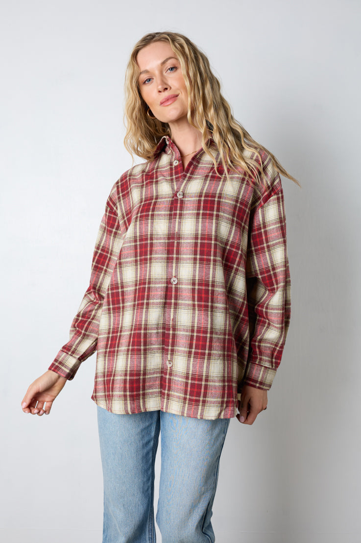 Foglie scricchiolanti in alto