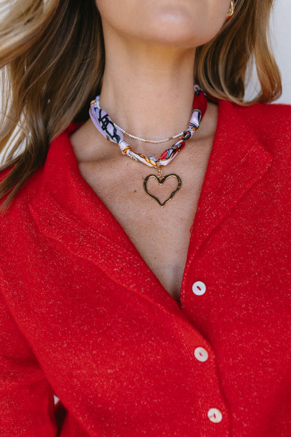 Collana con sciarpa Mandie