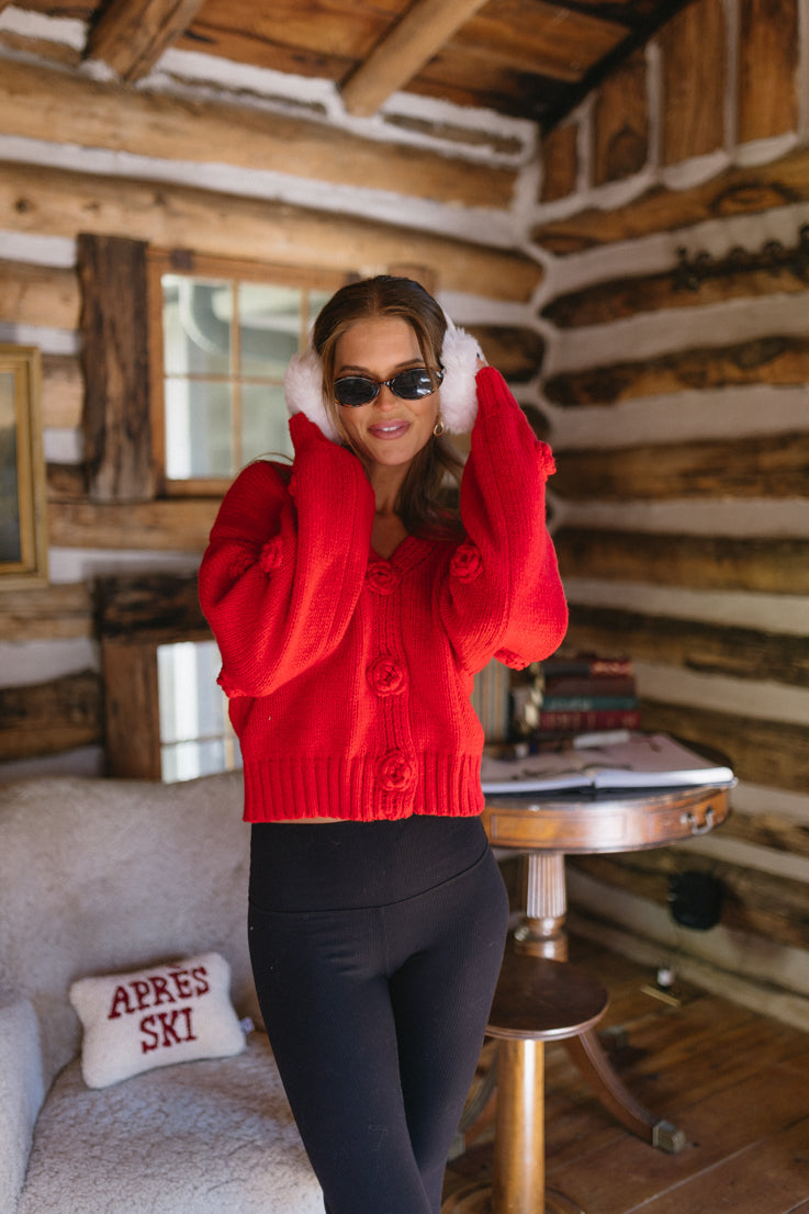 Cardigan Roses Are Red