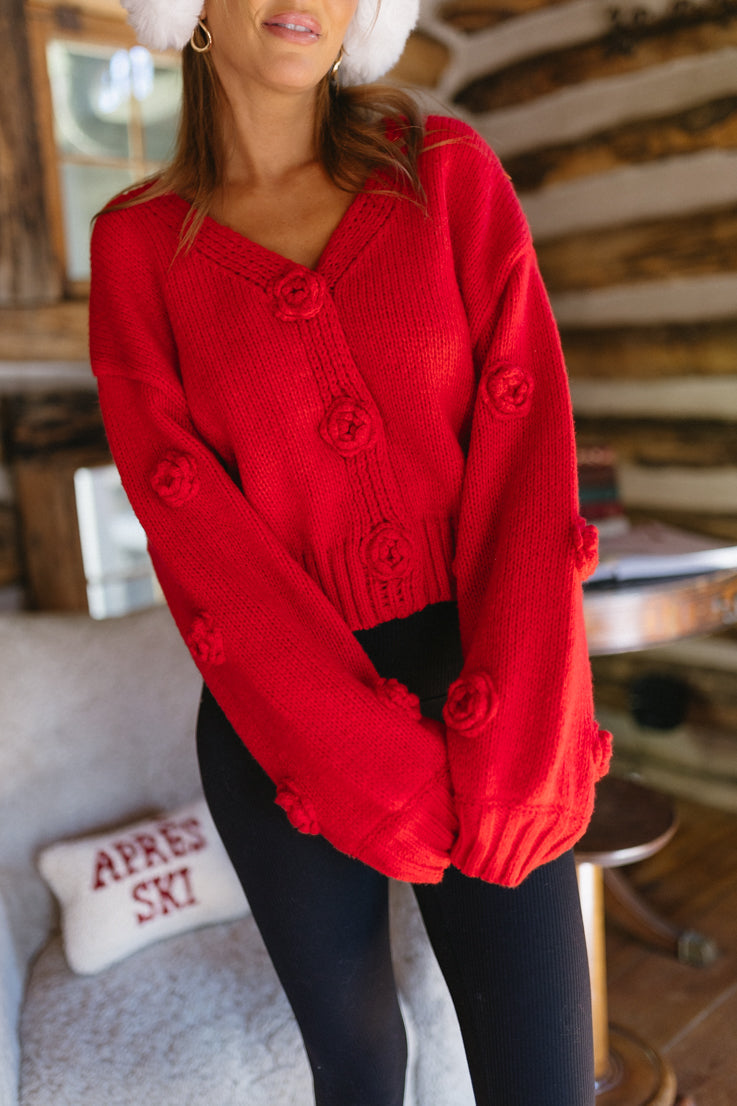 Cardigan Roses Are Red