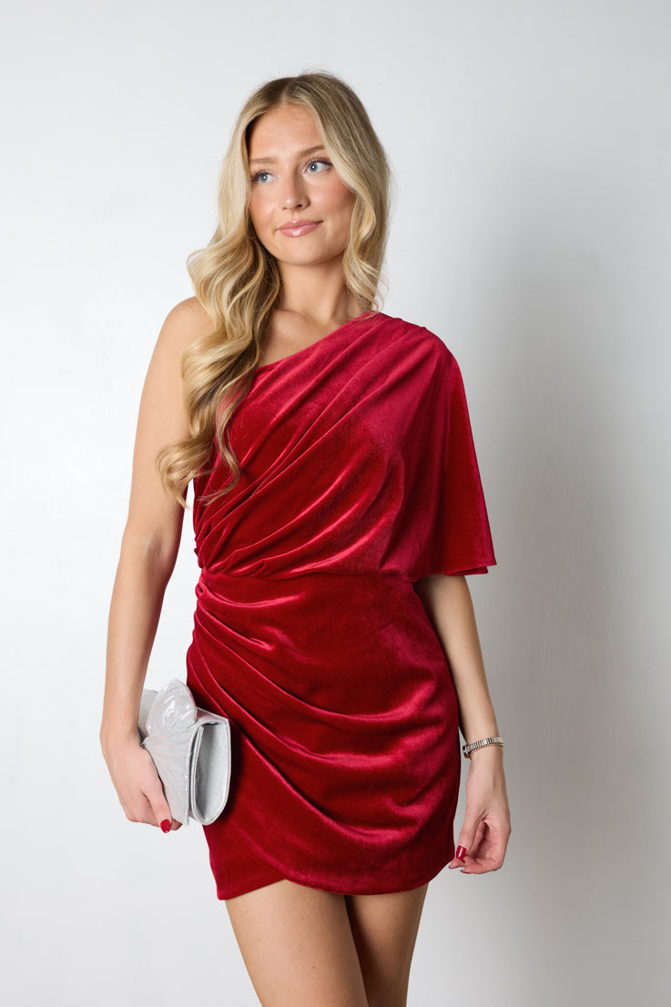 Mini abito Poinsettia