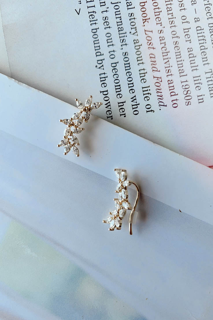 Orecchini a forma di rosa