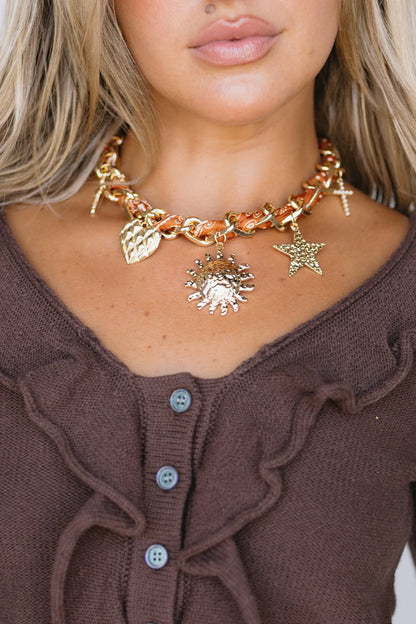 Collana con sciarpa Melody