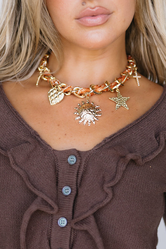 Collana con sciarpa Melody