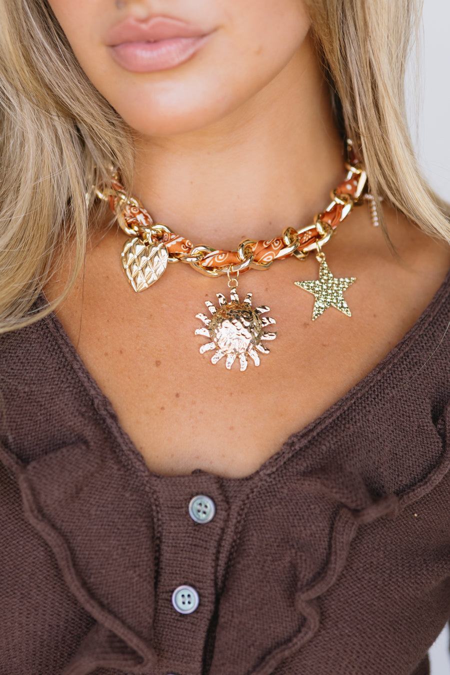 Collana con sciarpa Melody