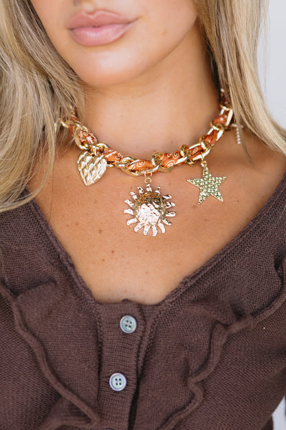 Collana con sciarpa Melody