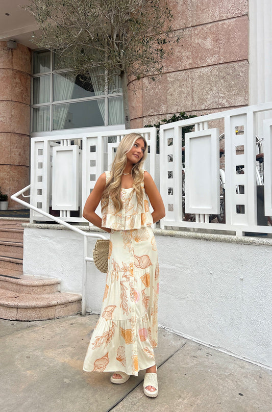 Collezionare conchiglie in alto