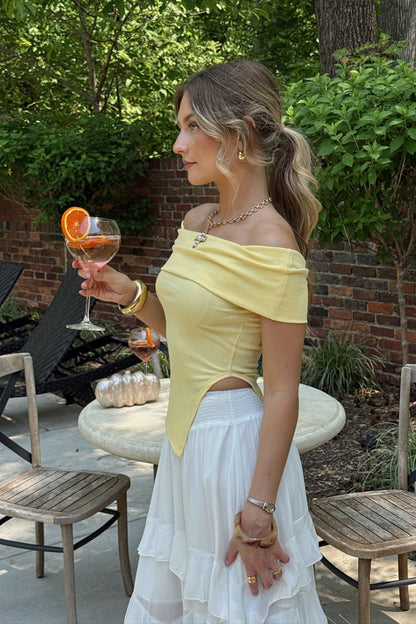 Tulipani primaverili in cima