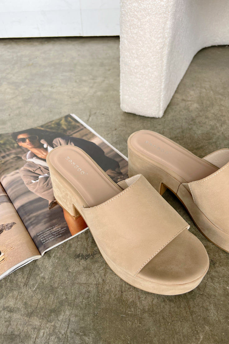 Sandali con plateau Wannabe