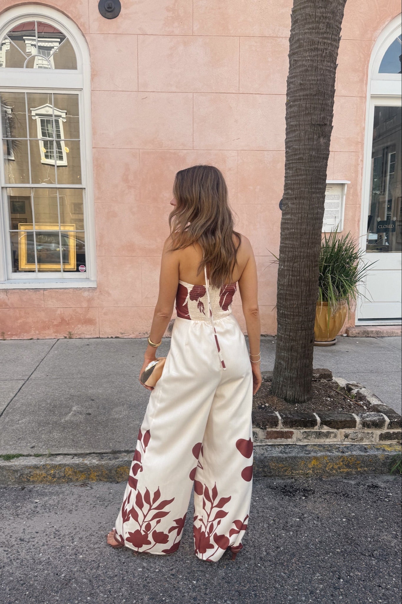 Tuta con vista sulla villa