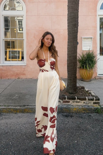 Tuta con vista sulla villa