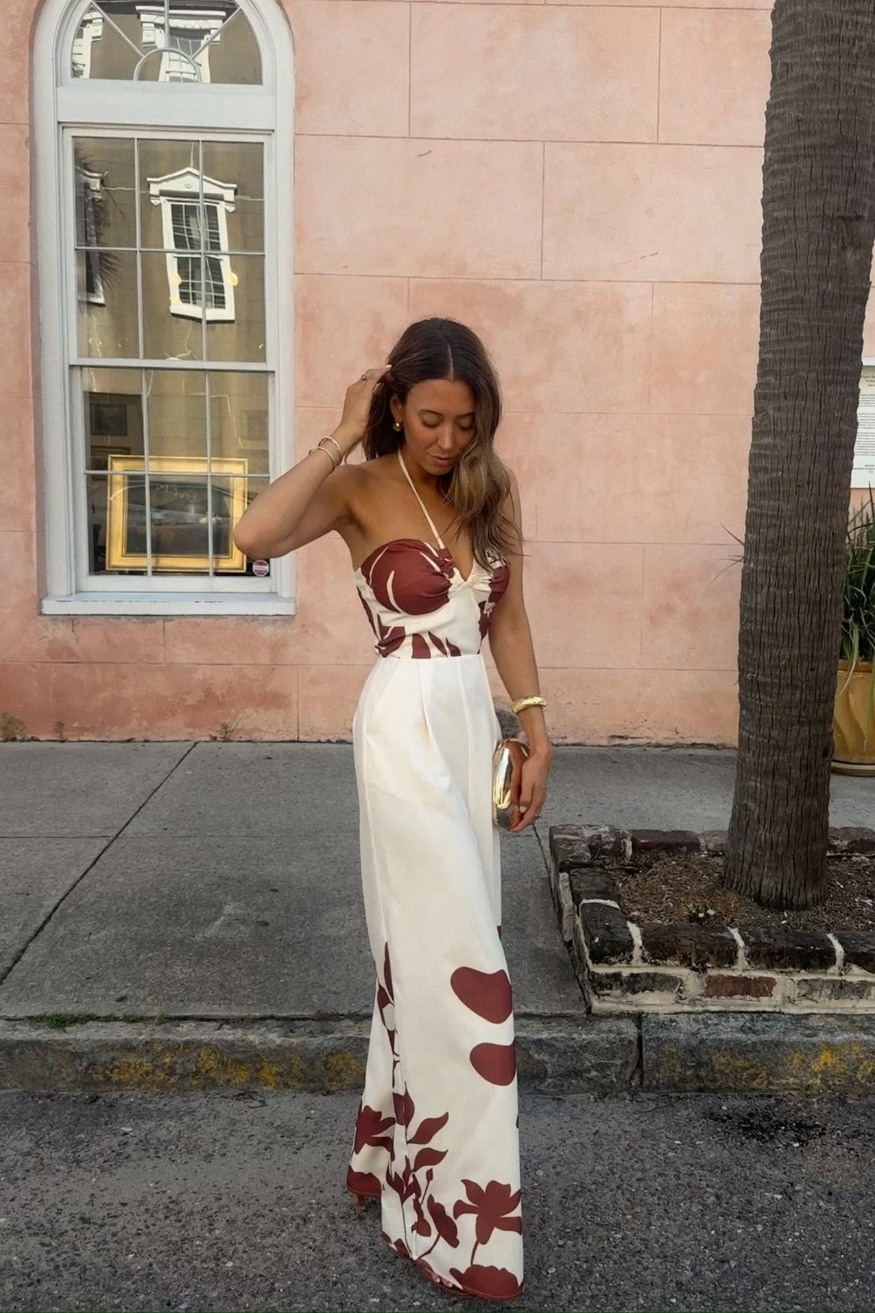 Tuta con vista sulla villa