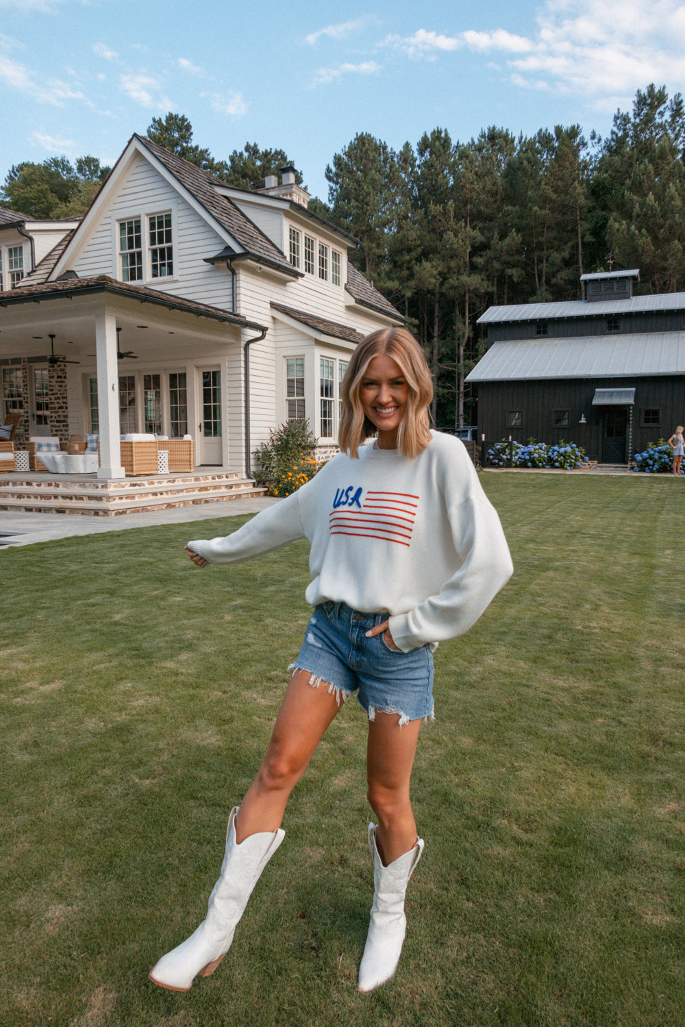 Maglione tutto americano