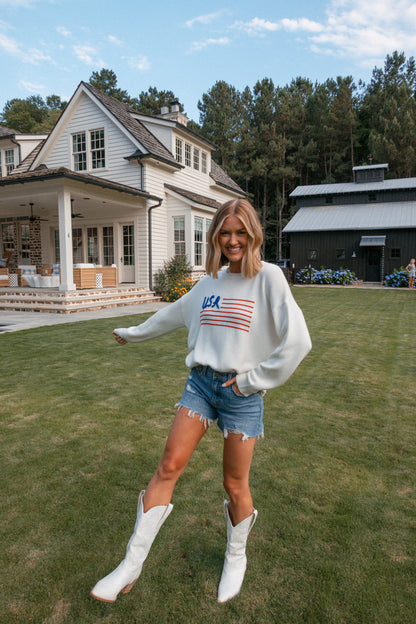 Maglione tutto americano