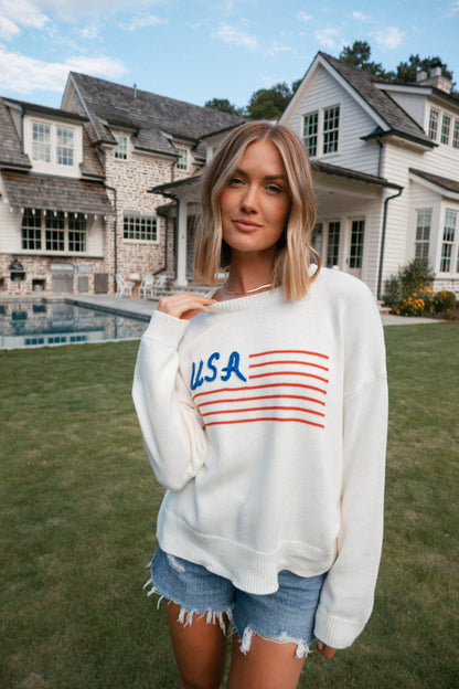 Maglione tutto americano