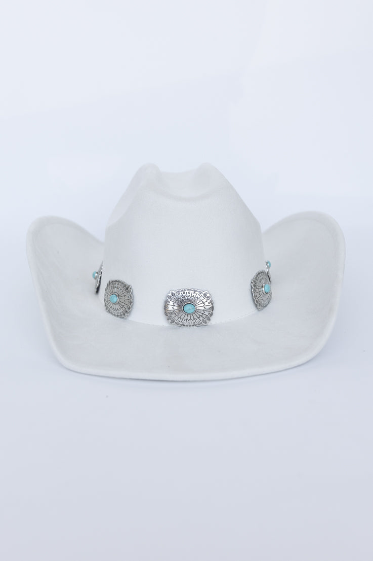Cappello da cowgirl dall'aspetto audace