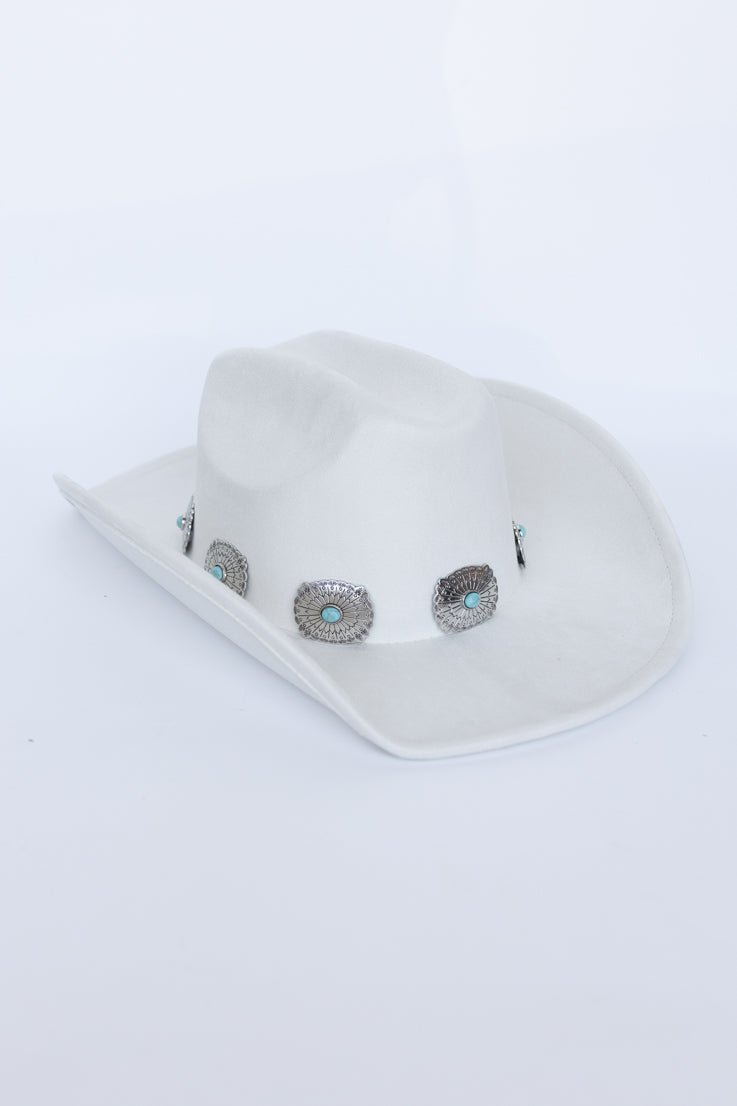 Cappello da cowgirl dall'aspetto audace