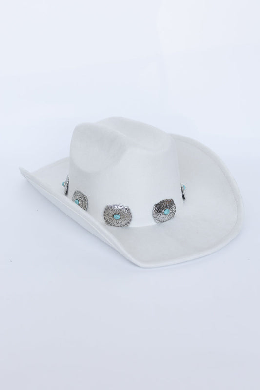 Cappello da cowgirl dall'aspetto audace
