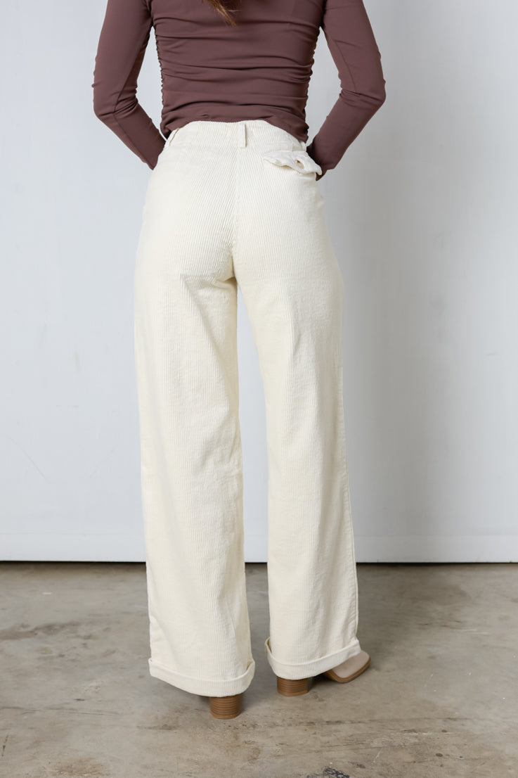 Pantaloni di panna montata