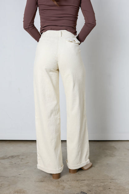 Pantaloni di panna montata