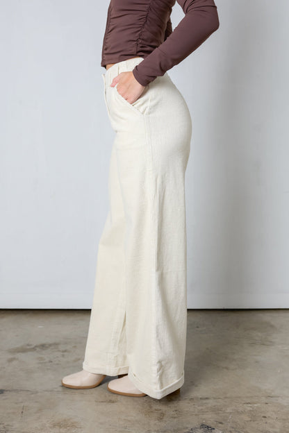 Pantaloni di panna montata