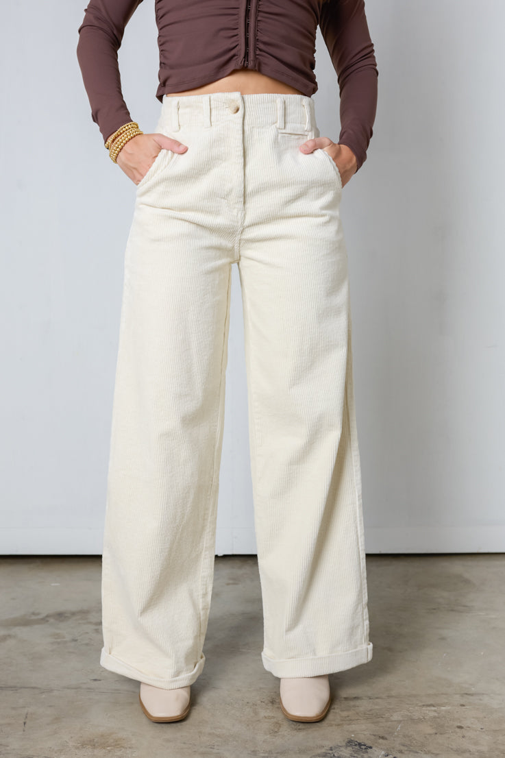 Pantaloni di panna montata