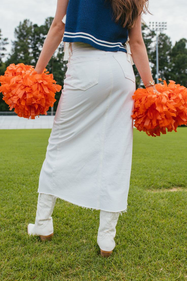 Gonna in denim Preston